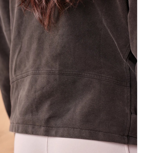 New cotton blend moto jacket - Picture 3 of 5